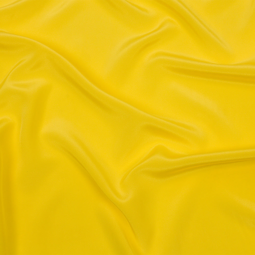 Silk Crepe de Chine - Buttercup Yellow - Premium Collection