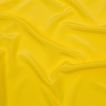 Silk Crepe de Chine - Buttercup Yellow - Premium Collection