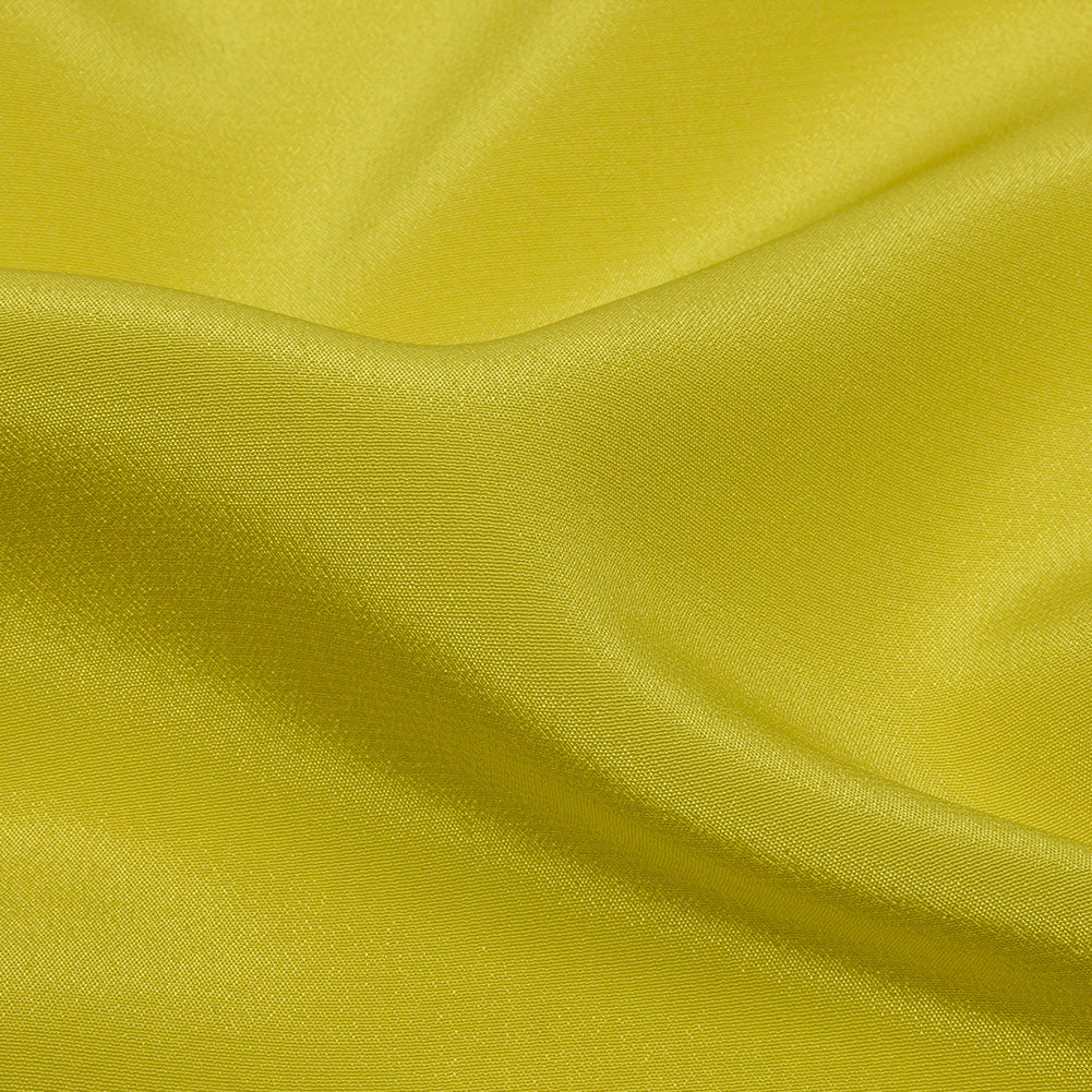 Silk Crepe de Chine - Warm Olive - Premium Collection