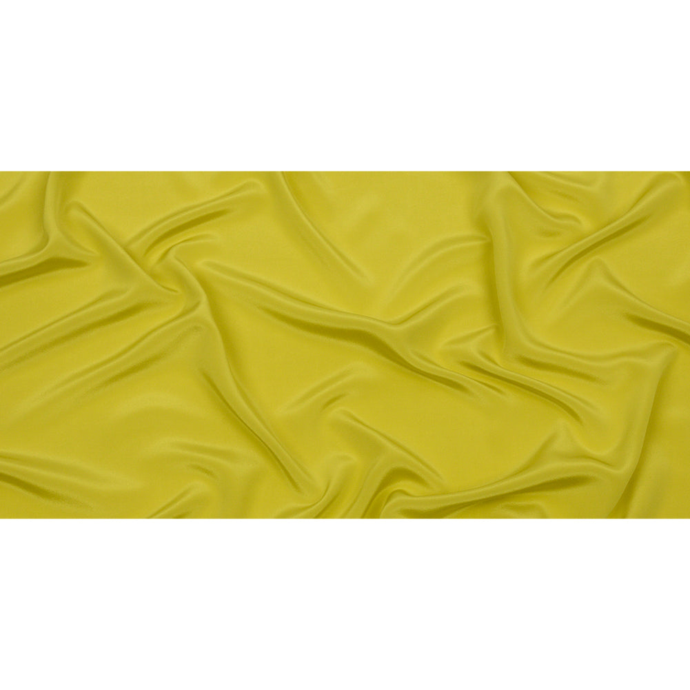 Silk Crepe de Chine - Warm Olive - Premium Collection