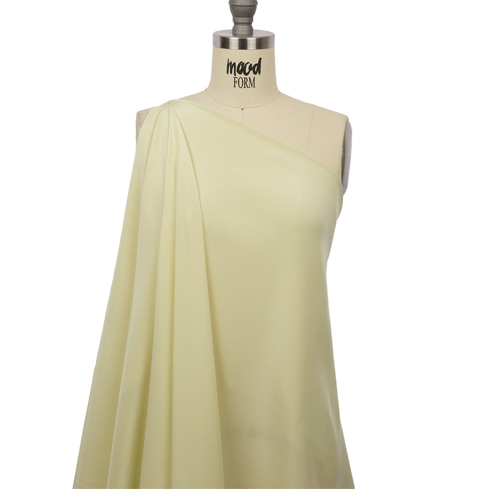 Silk Crepe de Chine - Young Wheat - Premium Collection Detail