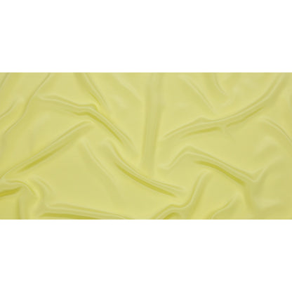 Silk Crepe de Chine - Sunny Lime - Premium Collection