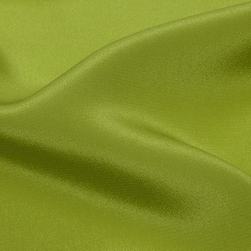 Silk Crepe de Chine - Peridot Green - Premium Collection