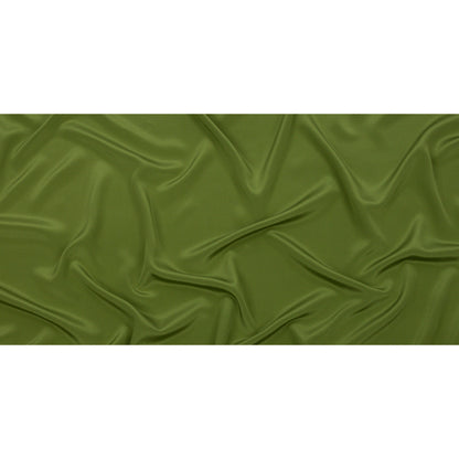 Silk Crepe de Chine - Pesto Green - Premium Collection