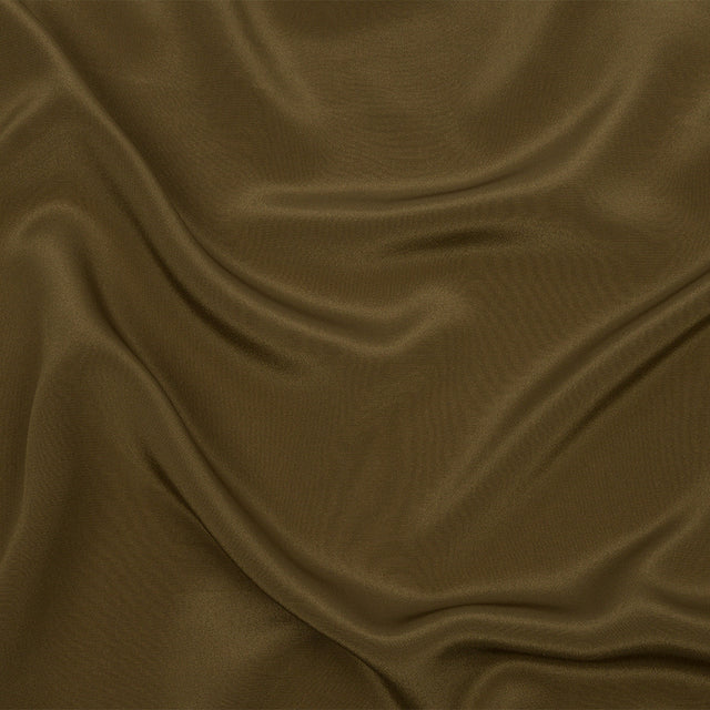 Silk Crepe de Chine - Fir Green - Premium Collection