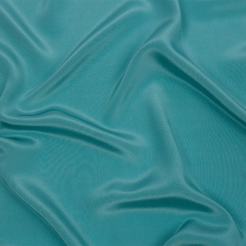 Silk Crepe de Chine - Colonial Blue - Premium Collection