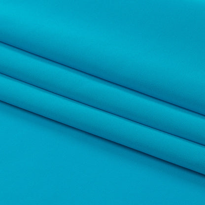 Silk Crepe de Chine - Horizon Blue - Premium Collection