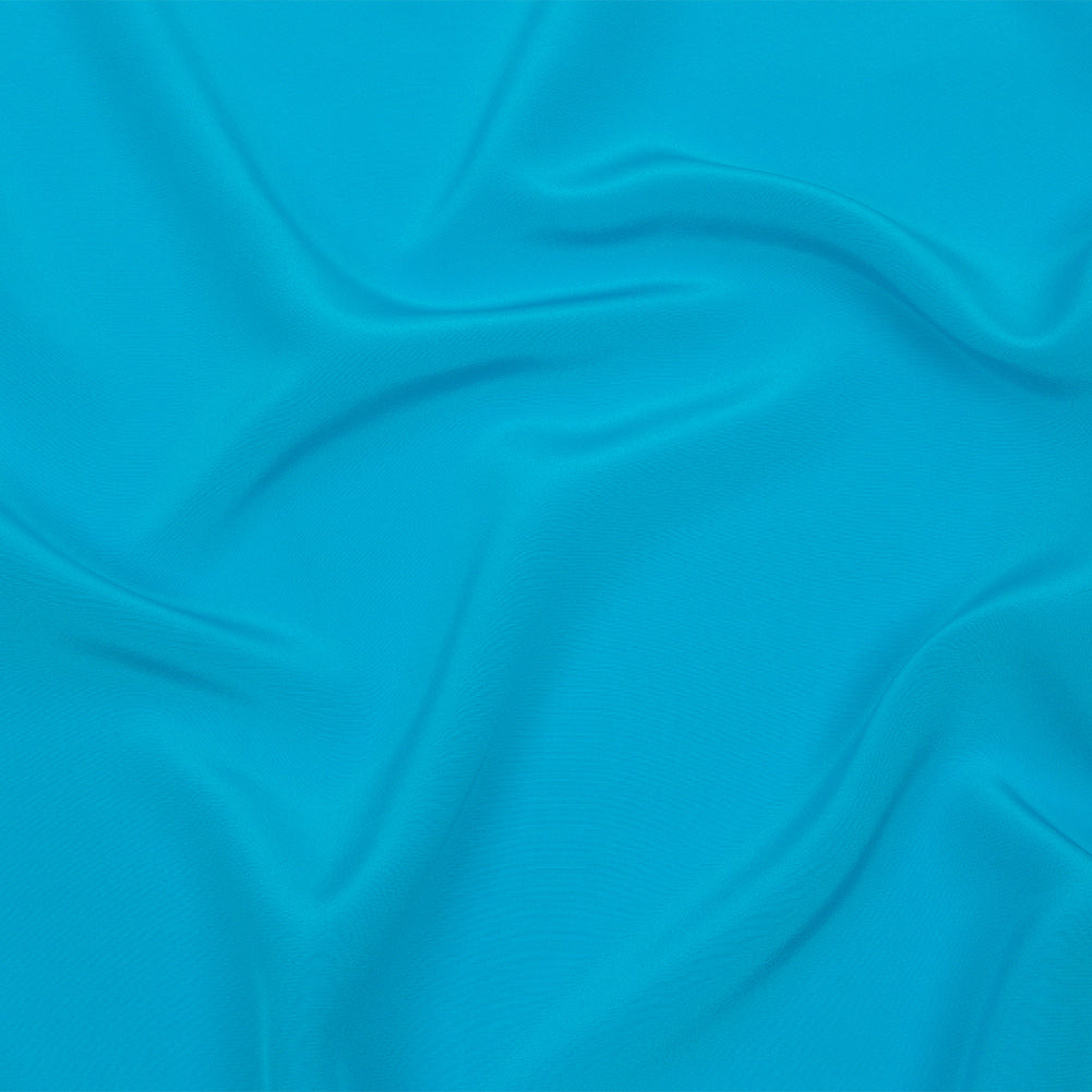 Silk Crepe de Chine - Horizon Blue - Premium Collection