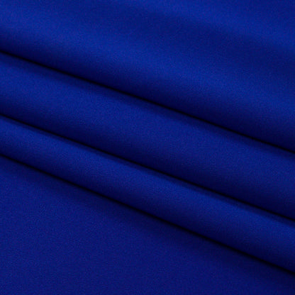 Silk Crepe de Chine - Mazarine Blue - Premium Collection