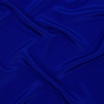 Silk Crepe de Chine - Mazarine Blue - Premium Collection