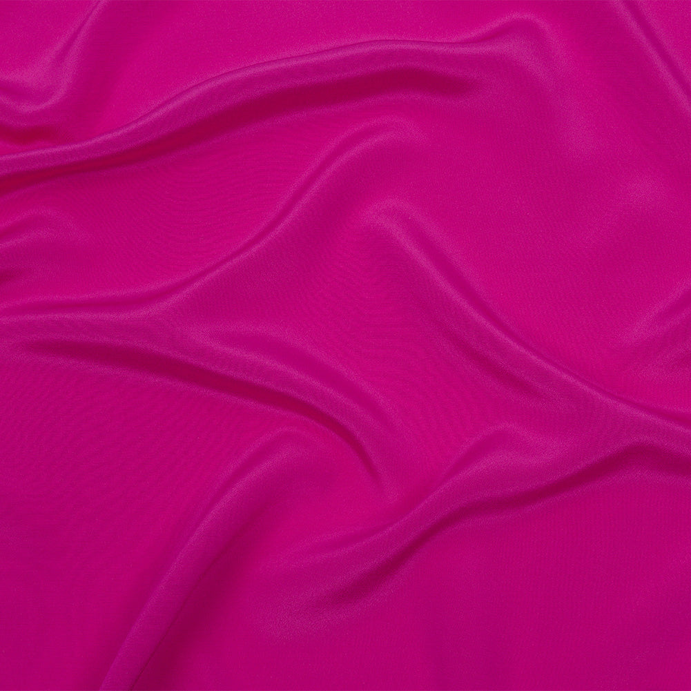 Silk Crepe de Chine - Magenta Haze - Premium Collection