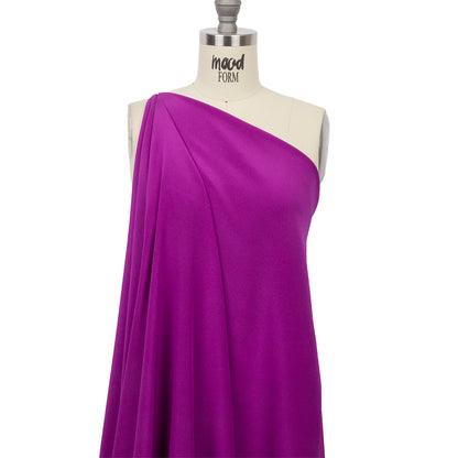 Silk Crepe de Chine - Sparkling Purple - Premium Collection