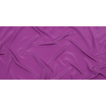 Silk Crepe de Chine - Bright Purple - Premium Collection