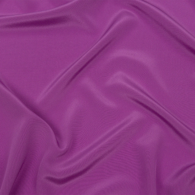 Silk Crepe de Chine - Bright Purple - Premium Collection