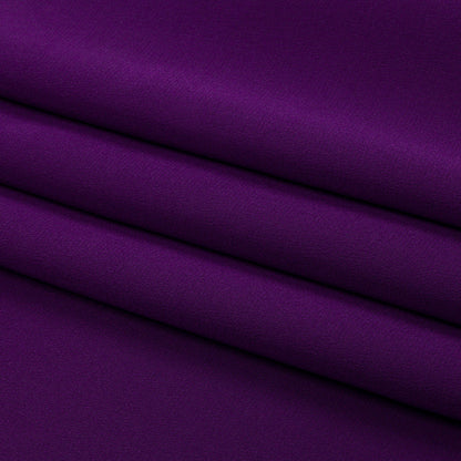 Crepé de China de seda - Púrpura Majestad - Colección Premium