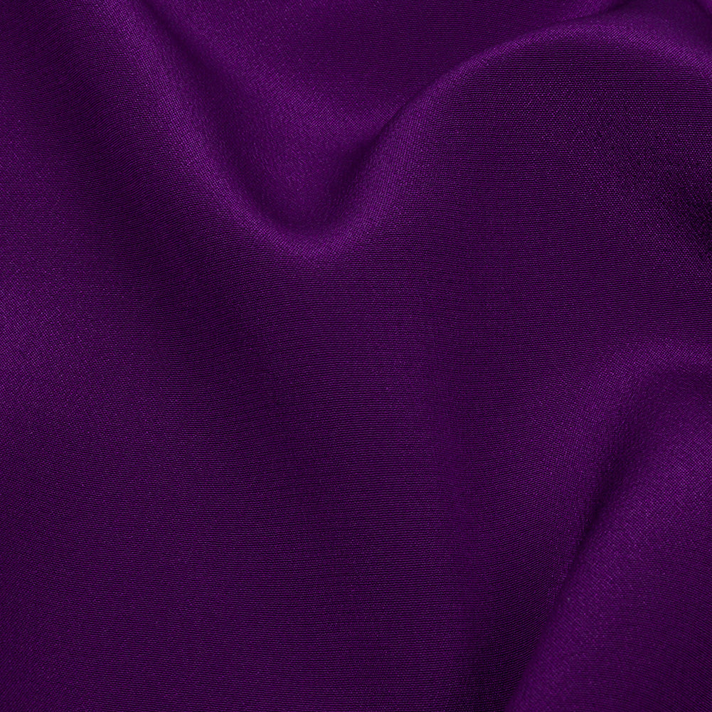 Crepé de China de seda - Púrpura Majestad - Colección Premium