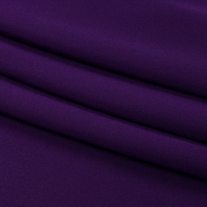 Crepé de China de seda - Uva - Colección Premium