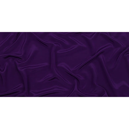 Crepé de China de seda - Uva - Colección Premium