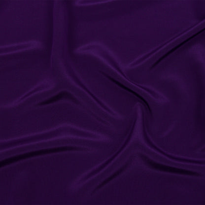Silk Crepe de Chine - Grape - Premium Collection