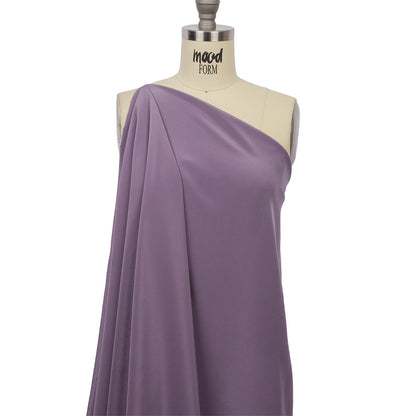Silk Crepe de Chine - Dusk Mauve - Premium Collection