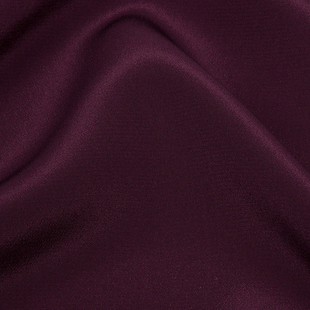 Silk Crepe de Chine - Eggplant - Premium Collection