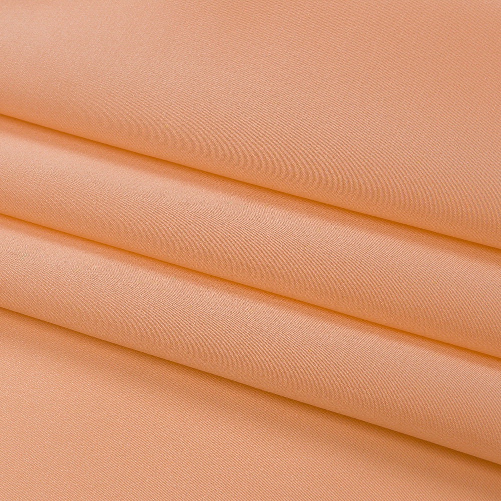 Silk Crepe de Chine - Peach - Premium Collection