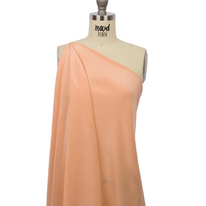 Silk Crepe de Chine - Peach - Premium Collection