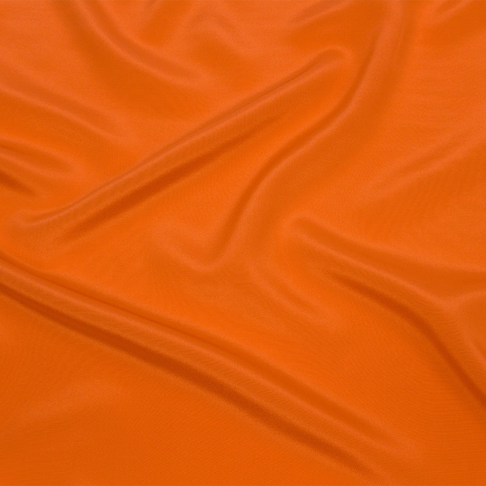 Silk Crepe de Chine - Burnt Orange - Premium Collection