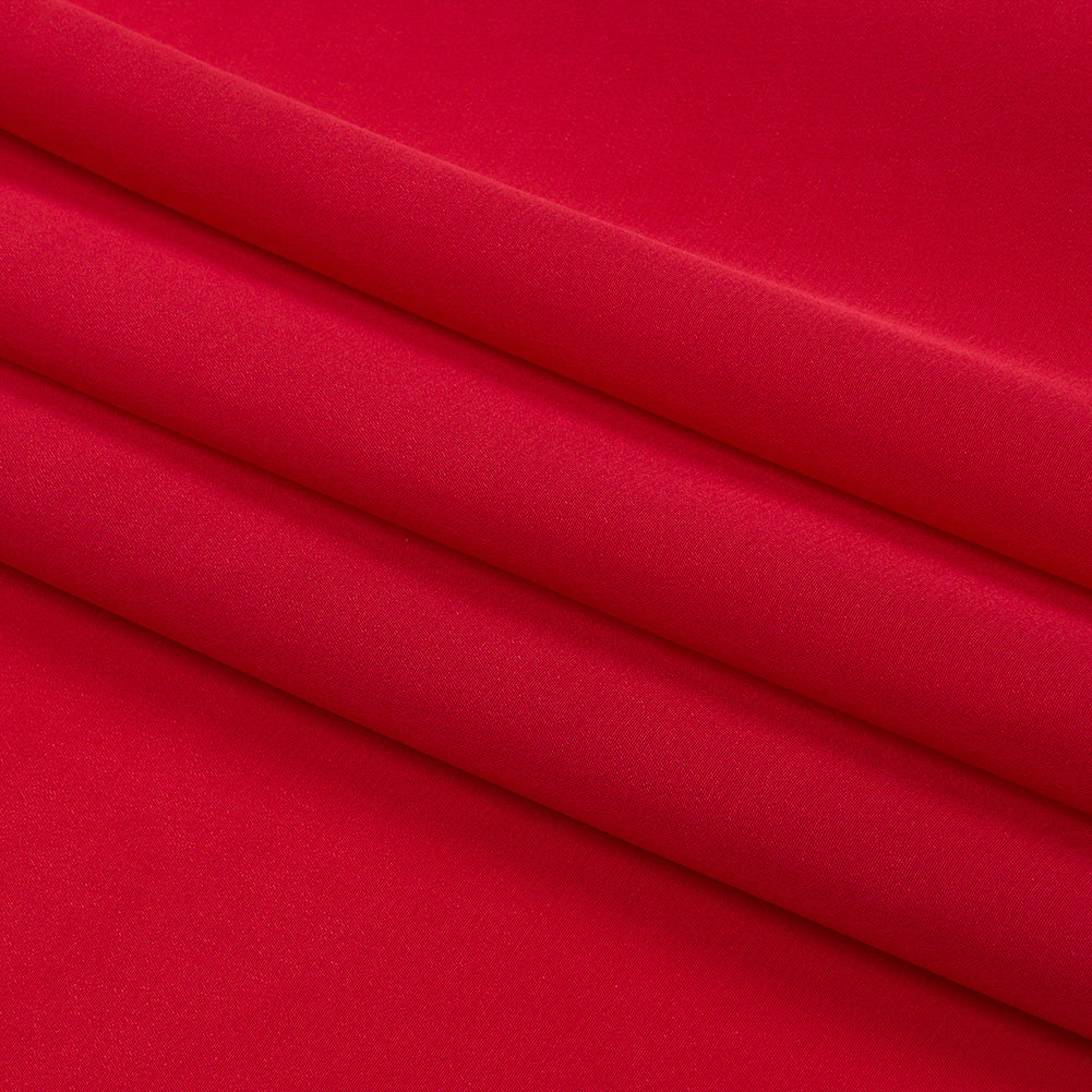 Silk Crepe de Chine - Red - Premium Collection
