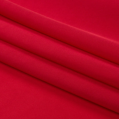 Silk Crepe de Chine - Red - Premium Collection