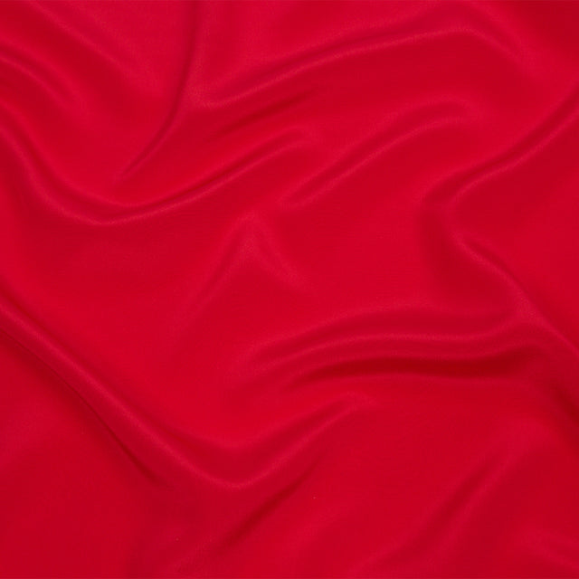Silk Crepe de Chine - Red - Premium Collection