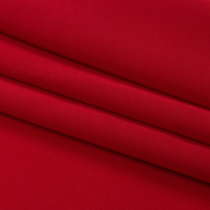 Silk Crepe de Chine - Tango Red - Premium Collection