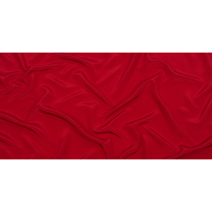 Silk Crepe de Chine - Tango Red - Premium Collection