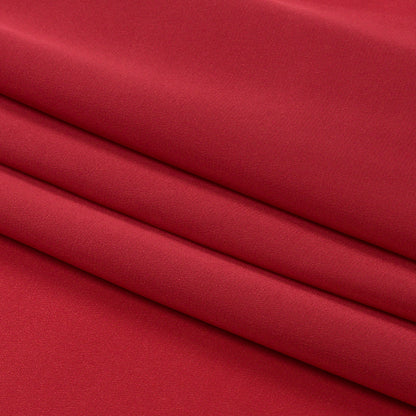 Crepé de China de seda - Ladrillo - Colección Premium