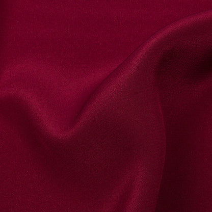 Silk Crepe de Chine - Maroon - Premium Collection