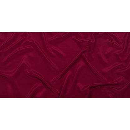 Silk Crepe de Chine - Maroon - Premium Collection