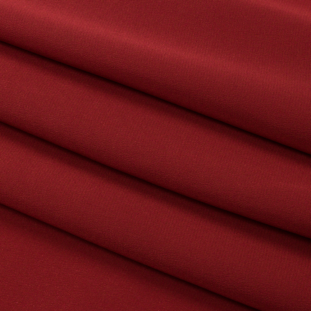 Silk Crepe de Chine - Rust - Premium Collection