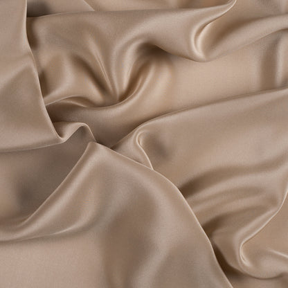 Silk Crepe de Chine - Latte - Premium Collection