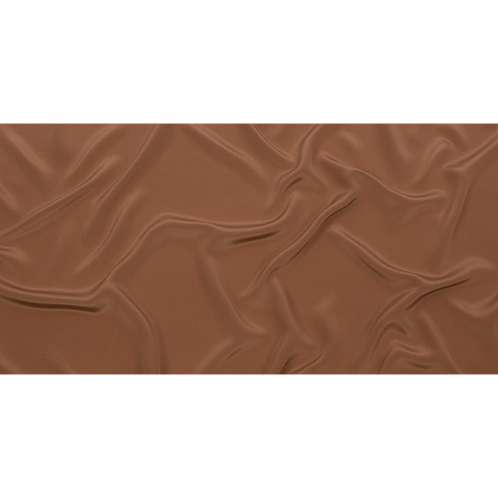Silk Crepe de Chine - Light Brown - Premium Collection