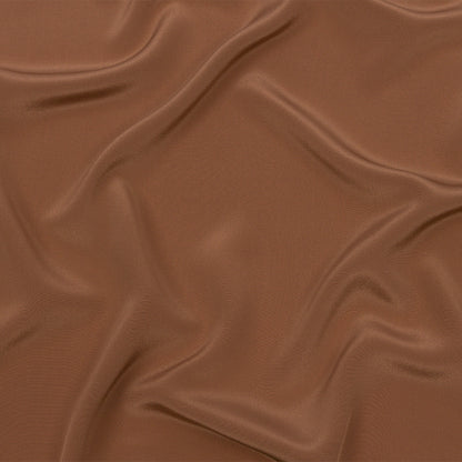 Silk Crepe de Chine - Light Brown - Premium Collection