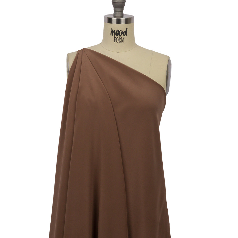 Silk Crepe de Chine - Cappuccino - Premium Collection Detail