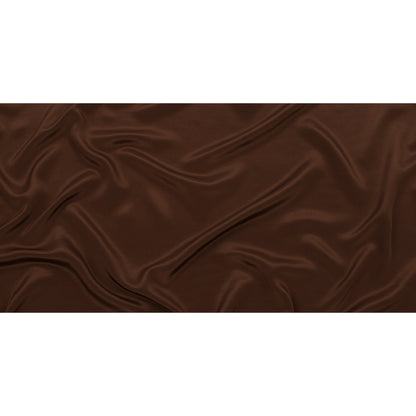 Silk Crepe de Chine - Chocolate - Premium Collection