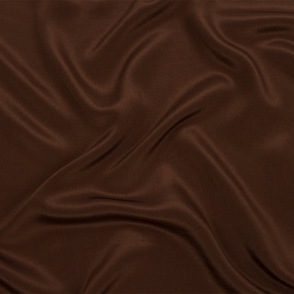 Silk Crepe de Chine - Chocolate - Premium Collection