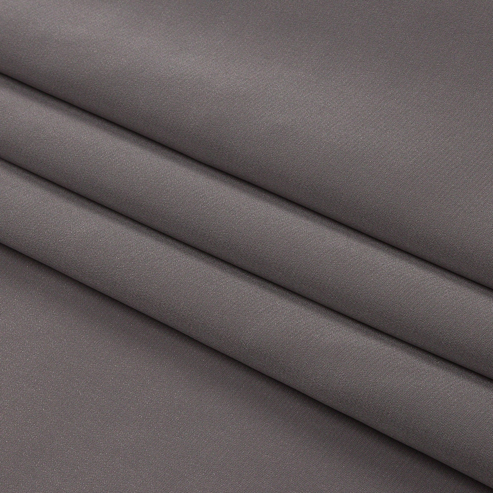 Silk Crepe de Chine - Silver - Premium Collection