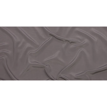 Silk Crepe de Chine - Silver - Premium Collection