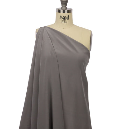 Silk Crepe de Chine - Silver - Premium Collection