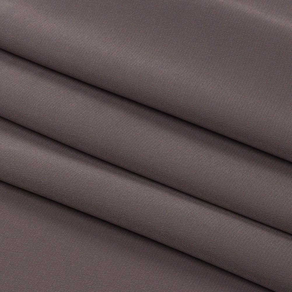 Silk Crepe de Chine - Dark Silver - Premium Collection
