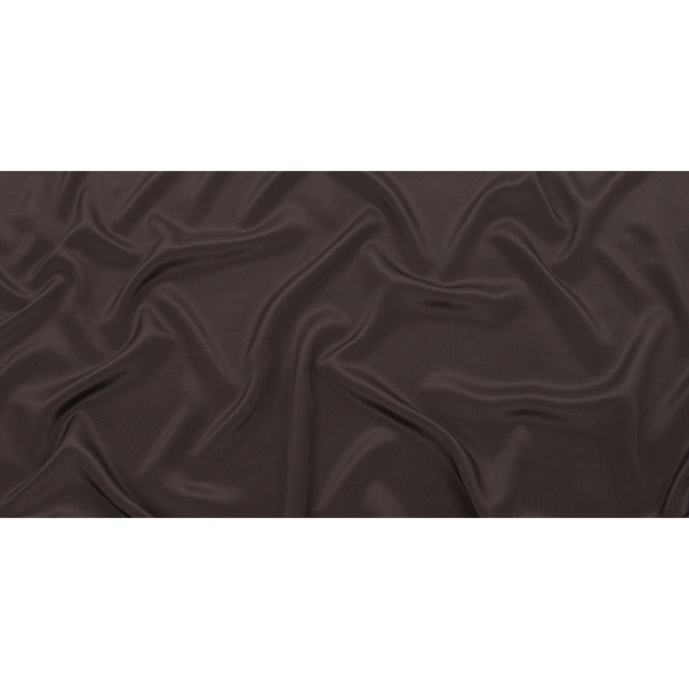 Silk Crepe de Chine - Deep Charcoal - Premium Collection