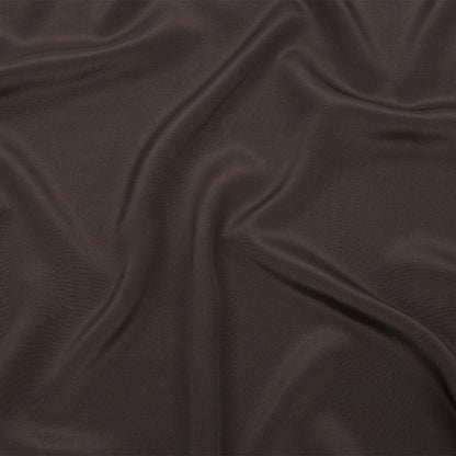 Silk Crepe de Chine - Deep Charcoal - Premium Collection