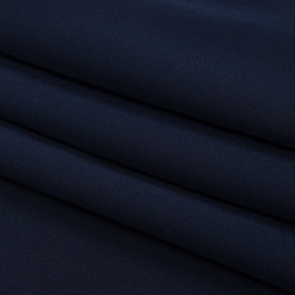 Silk Crepe de Chine - Navy - Premium Collection
